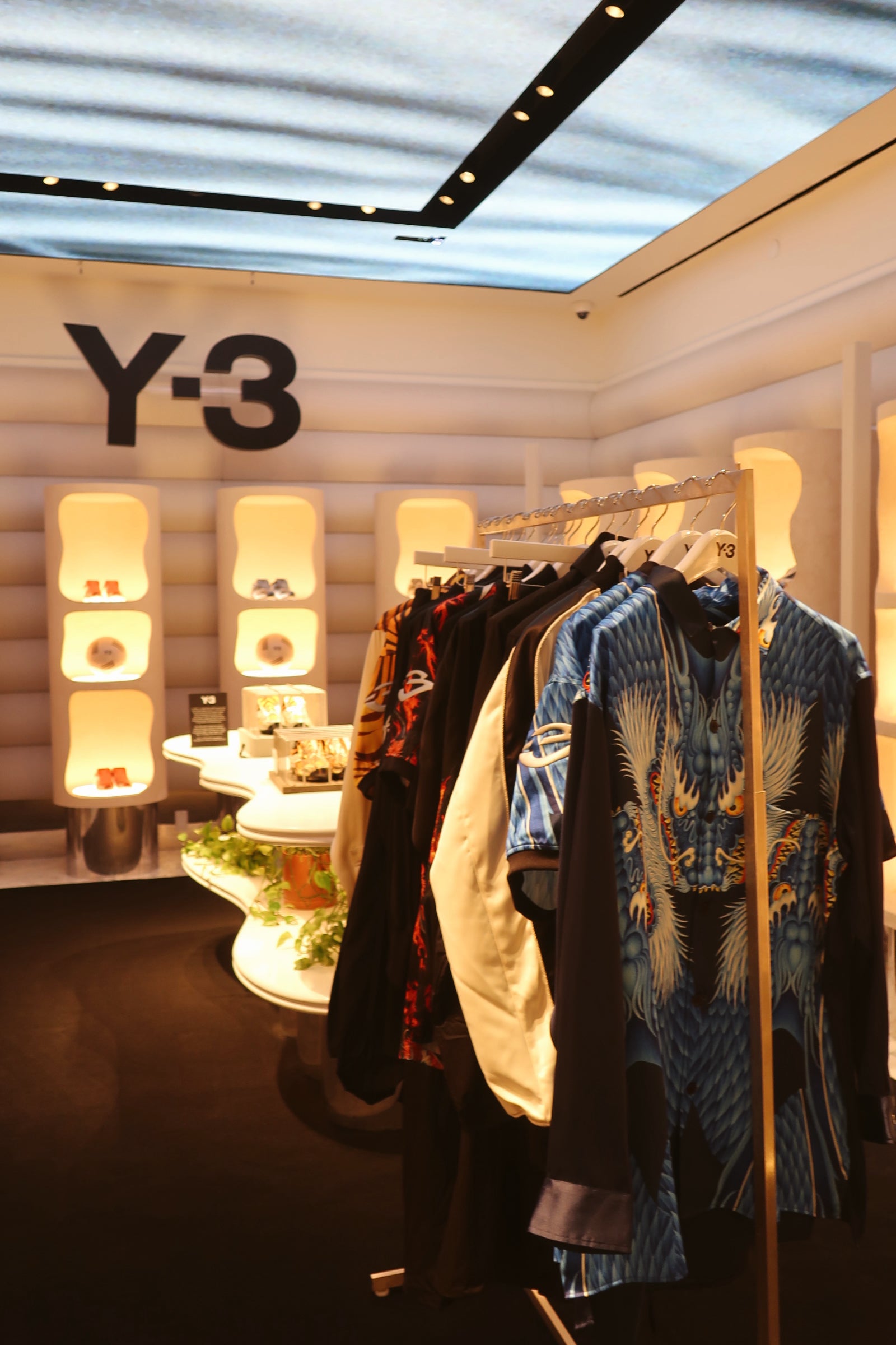 Y-3 Adidas Pop-Up at Printemps New York