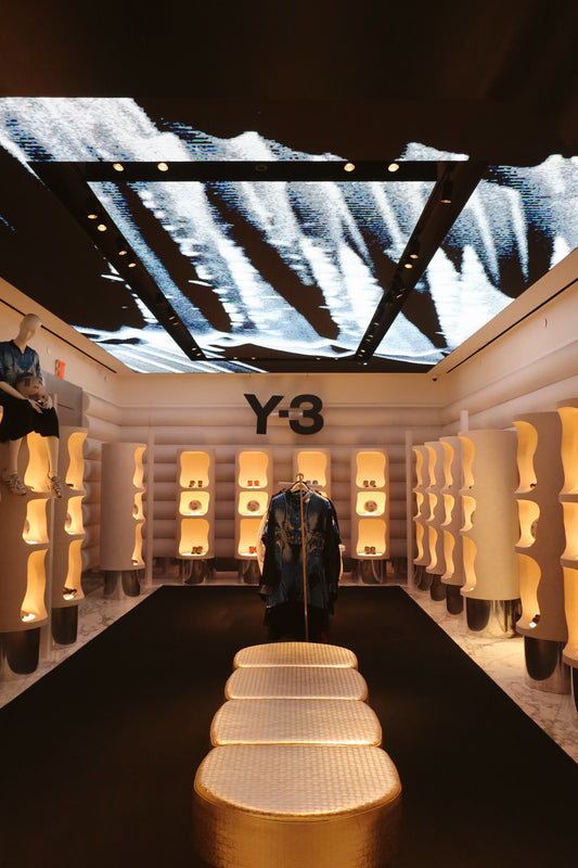 Y-3 Adidas Pop-Up at Printemps New York